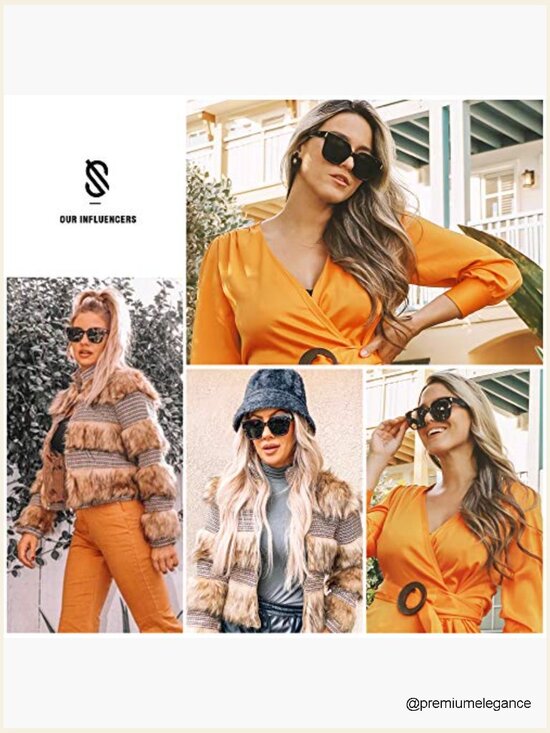 Trendy Square Large Polarized Sunglasses UV Protection Classic Retro main image 4